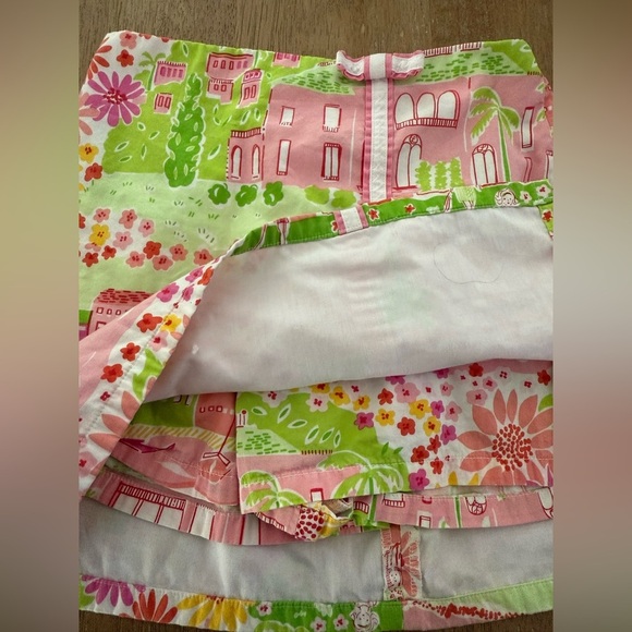 Lily Pulitzer vintage Negresco French Riviera Pink Green size 6 - Picture 2 of 4